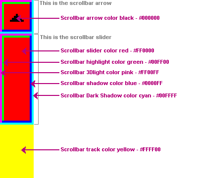 Change Scrollbar Color Windows 10